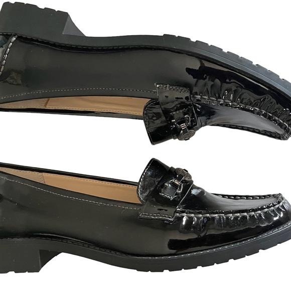 AK Anne Klein iflex NWOT Black Patent leather shoes size 10M - Picture 6 of 10